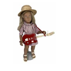 Sasha VINTAGE HARLEQUIN 1984 Doll 16" Blonde Pink Dress GUITAR LE #1022/4000